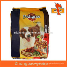 new product high quality printing plastic pet food bag with heat sealed made in china